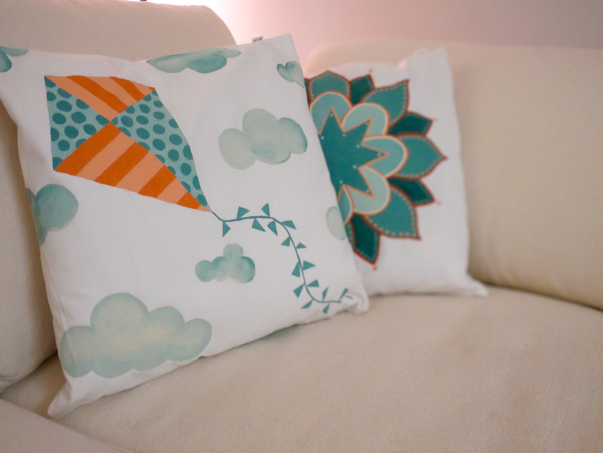 Painted Throw Pillow Craft Party Pack